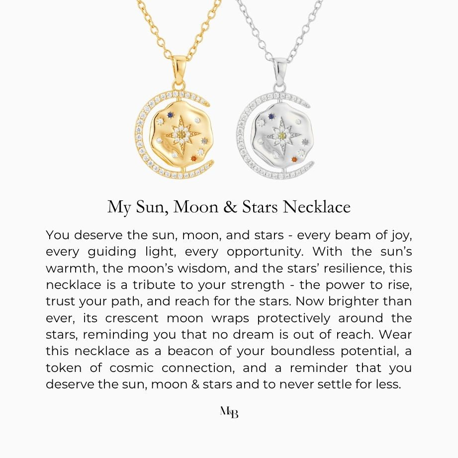 My Sun, Moon & Stars Necklace 2.0
