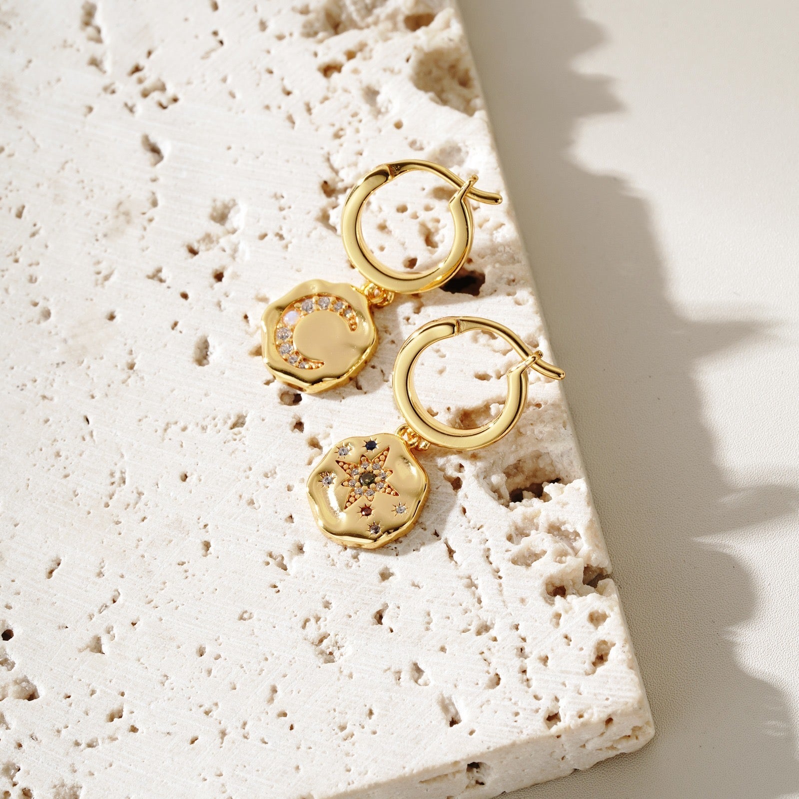 My Sun, Moon & Stars Drops gold