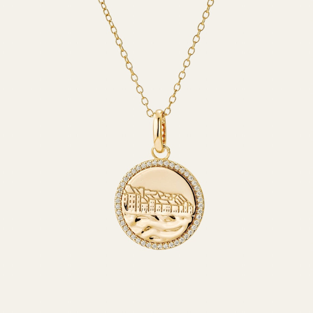 Long Walk Necklace - Gold