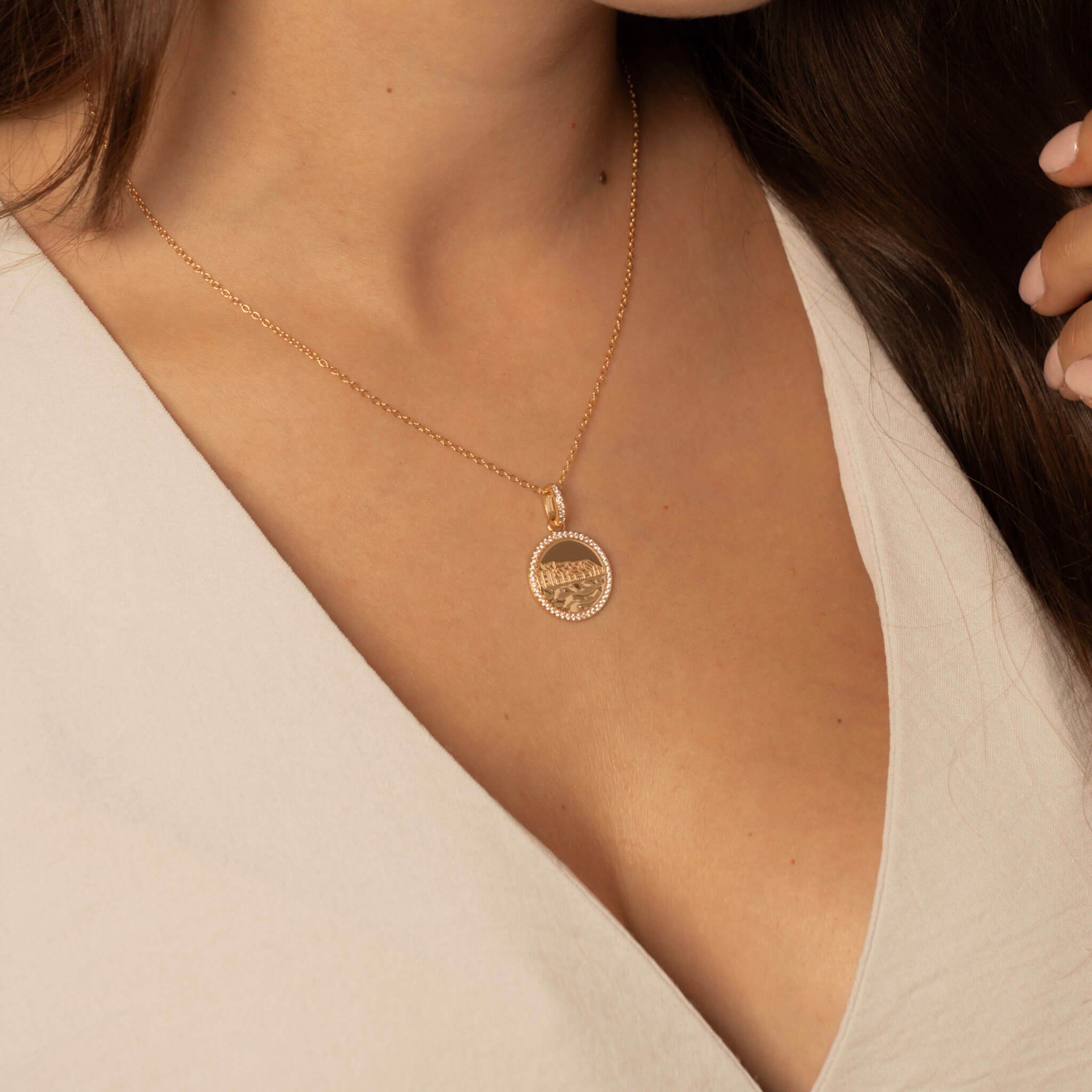 Long Walk Necklace - Gold
