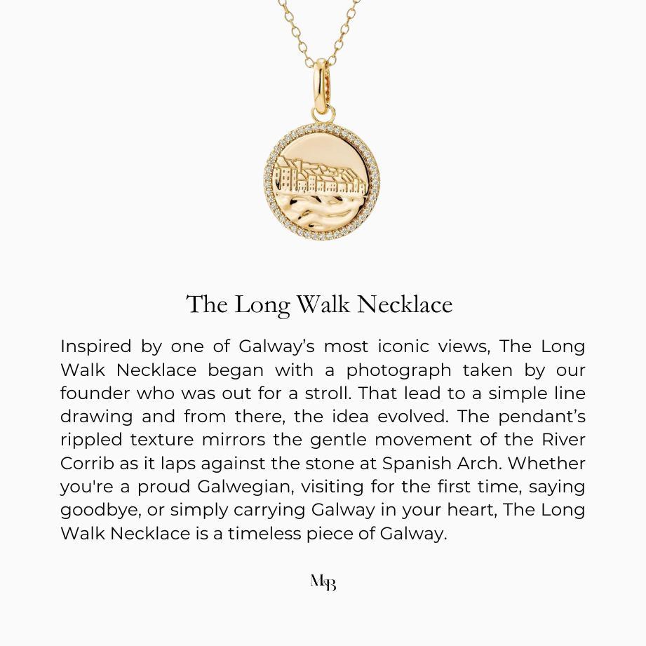Long Walk Necklace - Gold