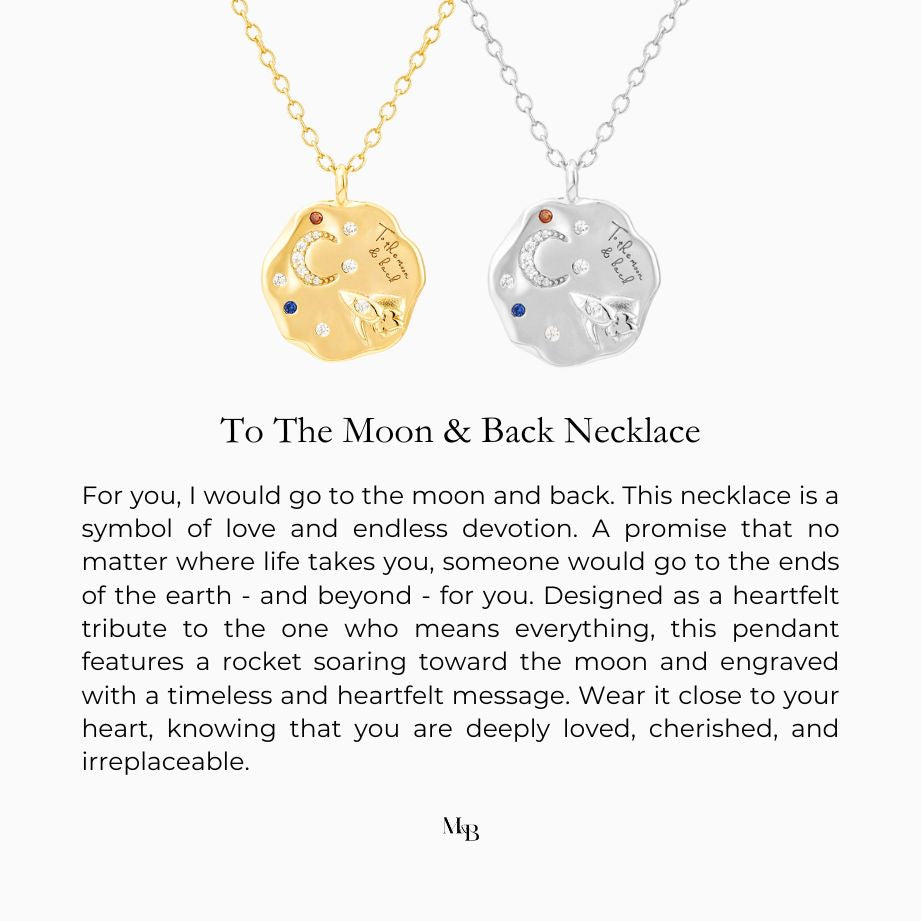 To The Moon & Back Rope Chain - Gold